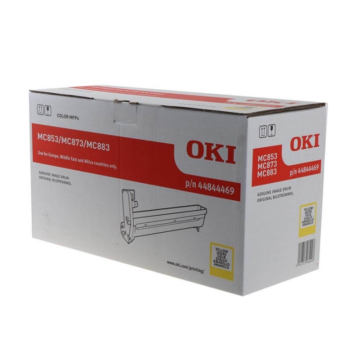 OKI Trumma 44844469 Gul i gruppen DATORER & KRINGUTRUSTNING / Skrivare & Tillbehör / Bläck & Toner / Trummor / OKI hos TP E-commerce Nordic AB (C36940)