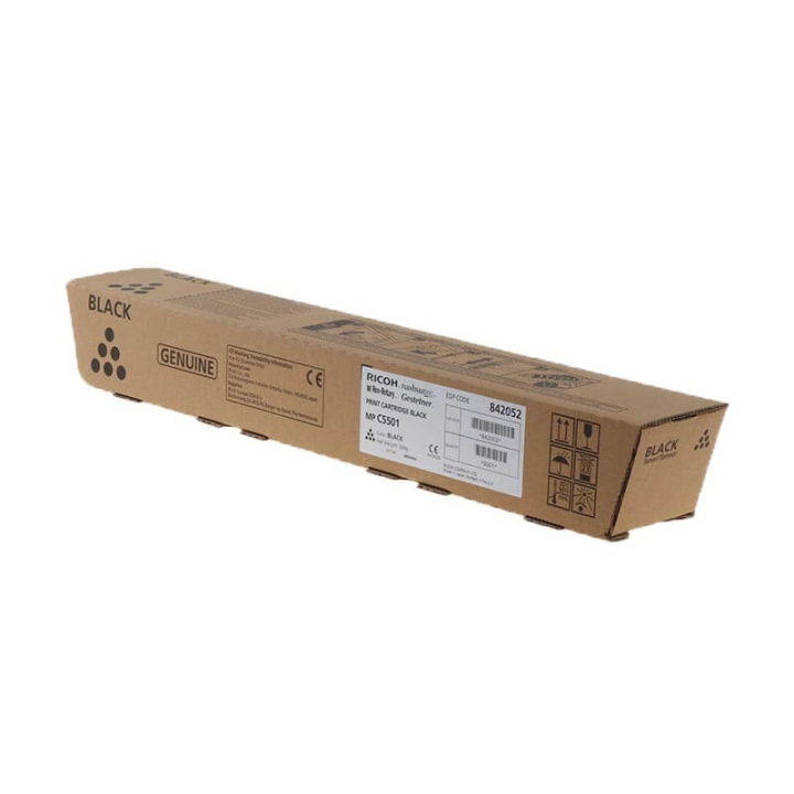 Ricoh Toner 842052 MP C5501 Svart i gruppen DATORER & KRINGUTRUSTNING / Skrivare & Tillbehör / Bläck & Toner / Toner / Ricoh hos TP E-commerce Nordic AB (C37022)