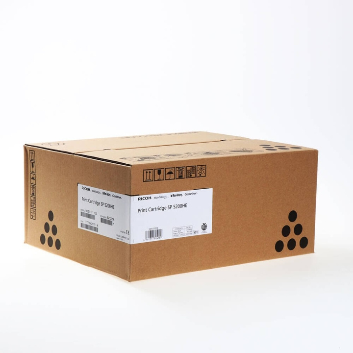 Ricoh Toner 821229 SP 5200HE Svart i gruppen DATORER & KRINGUTRUSTNING / Skrivare & Tillbehör / Bläck & Toner / Toner / Ricoh hos TP E-commerce Nordic AB (C37115)