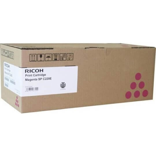 Ricoh Toner 408453 M C240 Magenta i gruppen DATORER & KRINGUTRUSTNING / Skrivare & Tillbehör / Bläck & Toner / Toner / Ricoh hos TP E-commerce Nordic AB (C37133)