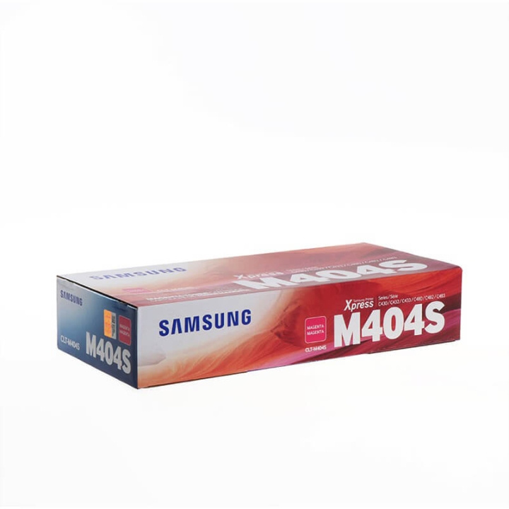 Samsung Toner SU234A CLT-M404S Magenta i gruppen DATORER & KRINGUTRUSTNING / Skrivare & Tillbehör / Bläck & Toner / Toner / Samsung hos TP E-commerce Nordic AB (C37203)