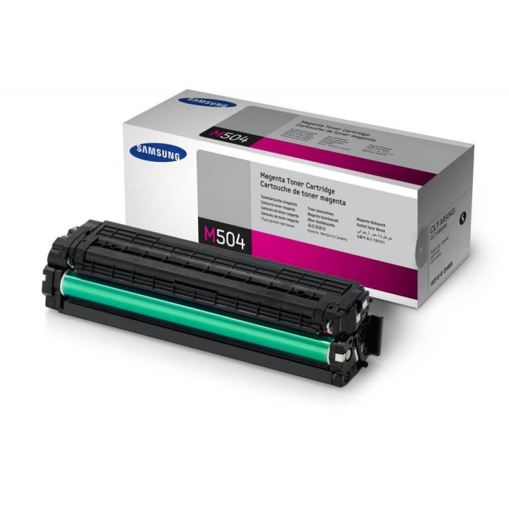 Samsung Toner SU292A CLT-M504S Magenta i gruppen DATORER & KRINGUTRUSTNING / Skrivare & Tillbehör / Bläck & Toner / Toner / Samsung hos TP E-commerce Nordic AB (C37206)