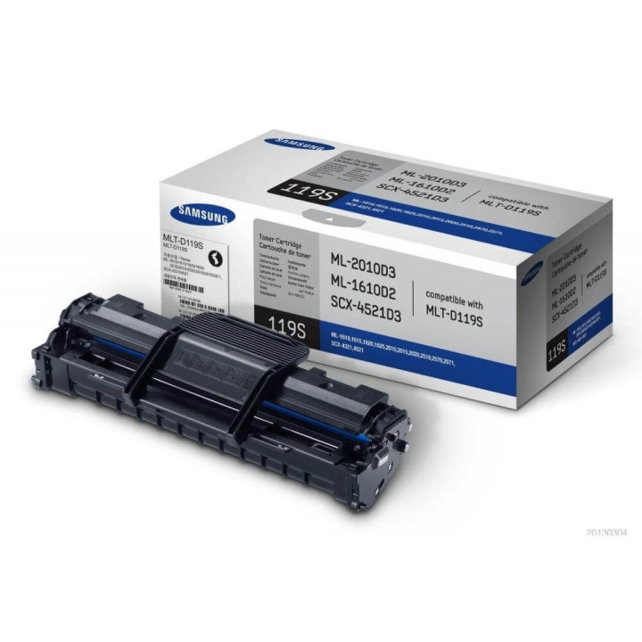 Samsung Toner SU863A MLT-D119S Svart i gruppen DATORER & KRINGUTRUSTNING / Skrivare & Tillbehör / Bläck & Toner / Toner / Samsung hos TP E-commerce Nordic AB (C37242)