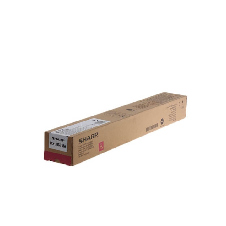 Sharp Toner MX31GTMA MX-31GT Magenta i gruppen DATORER & KRINGUTRUSTNING / Skrivare & Tillbehör / Bläck & Toner / Toner / Sharp hos TP E-commerce Nordic AB (C37440)