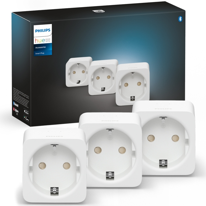 Philips Hue Smartplug 3-pack i gruppen HEM, HUSHÅLL & TRÄDGÅRD / Smarta hem / Smart plugs hos TP E-commerce Nordic AB (C37685)