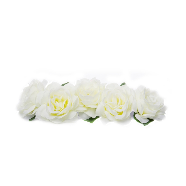 Hårband Hairband Blossom Big - White i gruppen SKÖNHET & HÄLSA / Hår & Styling / Håraccessoarer hos TP E-commerce Nordic AB (C37710)