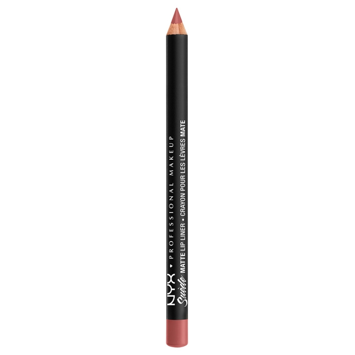 NYX PROF. MAKEUP Suede Matte Lip Liner - Brunch Me i gruppen SKÖNHET & HÄLSA / Makeup / Läppar / Läppenna hos TP E-commerce Nordic AB (C37725)