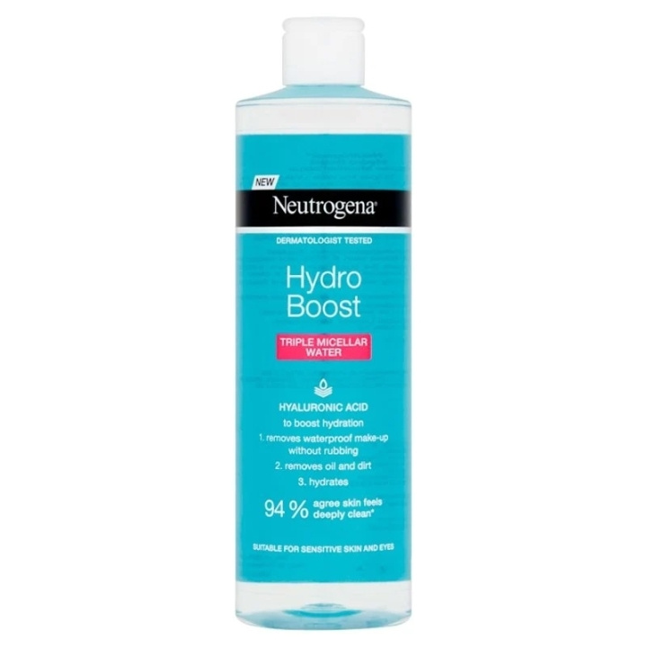 Neutrogena Hydro Boost Triple Micellar Water 400ml i gruppen SKÖNHET & HÄLSA / Hudvård / Ansiktsvård / Rengöring hos TP E-commerce Nordic AB (C37748)