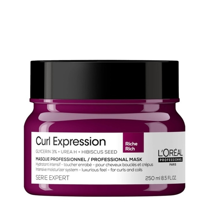L\'Oreal Professionnel Curl Expression Rich Hair Mask 250ml i gruppen SKÖNHET & HÄLSA / Hår & Styling / Hårvårdsprodukter / Hårinpackning hos TP E-commerce Nordic AB (C37762)