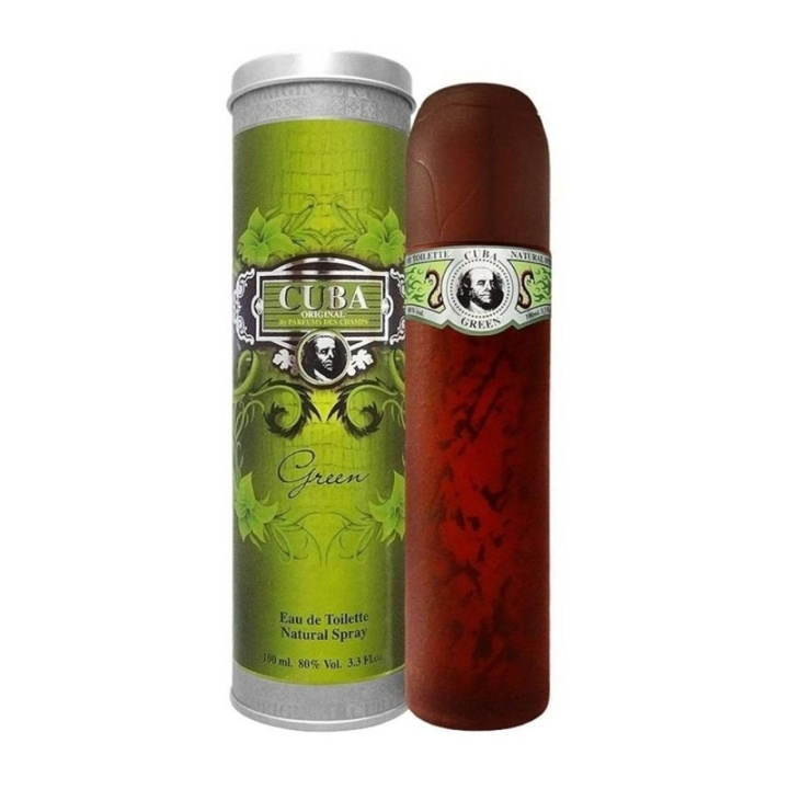 Cuba Paris Cuba Green Edt 100ml i gruppen SKÖNHET & HÄLSA / Doft & Parfym / Parfym / Parfym för honom hos TP E-commerce Nordic AB (C37769)