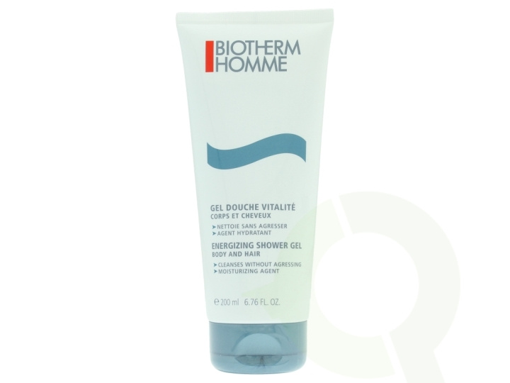 Biotherm Homme Energizing Shower Gel 200 ml i gruppen SKÖNHET & HÄLSA / Hudvård / Kroppsvård / Bad & Duschcreme hos TP E-commerce Nordic AB (C37804)