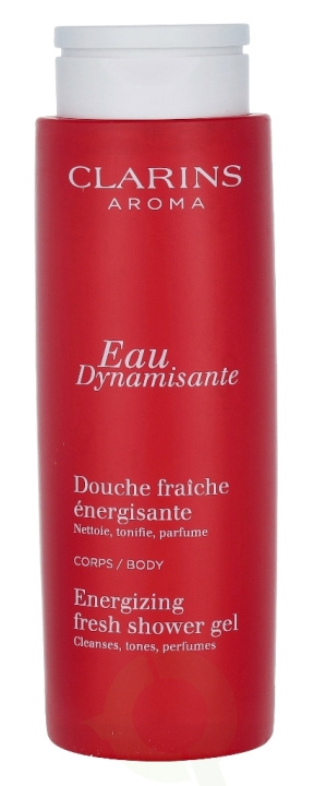 Clarins Eau Dynamisante Energizing Fresh Shower Gel 200 ml i gruppen SKÖNHET & HÄLSA / Hudvård / Kroppsvård / Bad & Duschcreme hos TP E-commerce Nordic AB (C37820)