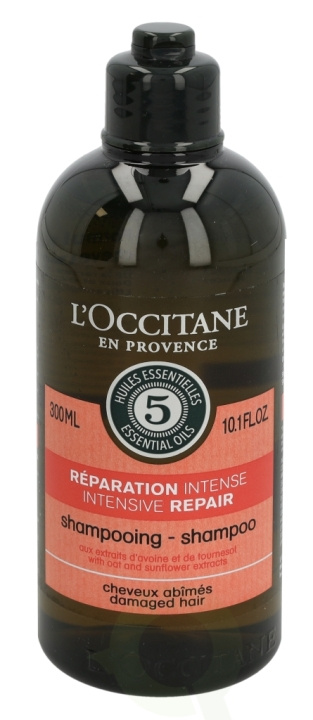 L\'Occitane 5 Ess. Oils Intensive Repair Shampoo 300 ml i gruppen SKÖNHET & HÄLSA / Hår & Styling / Hårvårdsprodukter / Schampo hos TP E-commerce Nordic AB (C37893)
