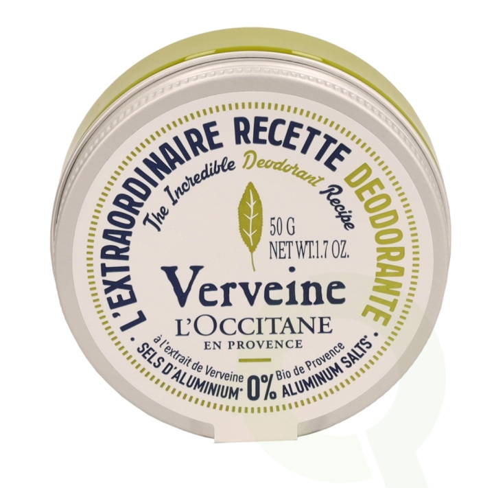 L\'Occitane Verbena Deodorant Balm 50 gr i gruppen SKÖNHET & HÄLSA / Doft & Parfym / Deodorant / Deo för honom hos TP E-commerce Nordic AB (C37902)