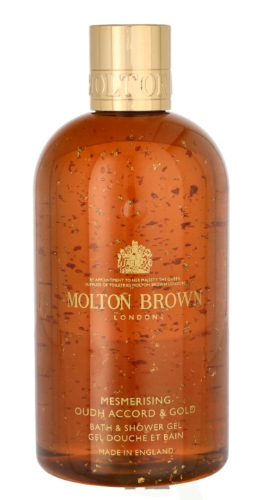 Molton Brown M.Brown Mesmer. Oudh Accord & Gold Bath Shower Gel 300 ml i gruppen SKÖNHET & HÄLSA / Hudvård / Kroppsvård / Bad & Duschcreme hos TP E-commerce Nordic AB (C37926)