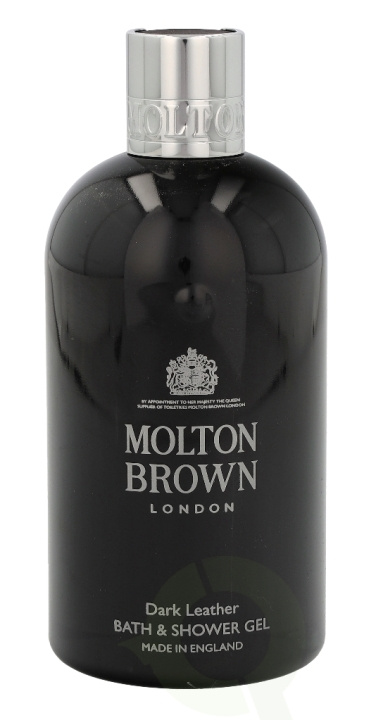 Molton Brown M.Brown Dark Leather Bath & Shower Gel 300 ml i gruppen SKÖNHET & HÄLSA / Hudvård / Kroppsvård / Bad & Duschcreme hos TP E-commerce Nordic AB (C37947)