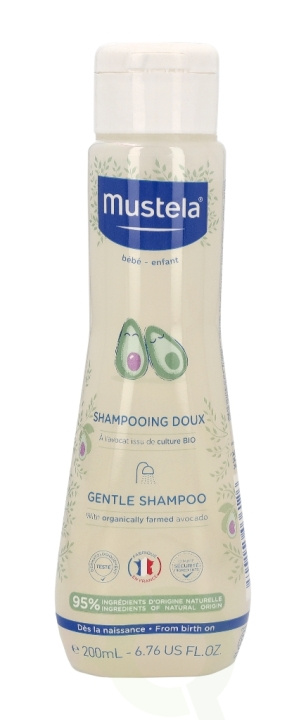Mustela Gentle Shampoo 200 ml i gruppen SKÖNHET & HÄLSA / Hår & Styling / Hårvårdsprodukter / Schampo hos TP E-commerce Nordic AB (C37951)