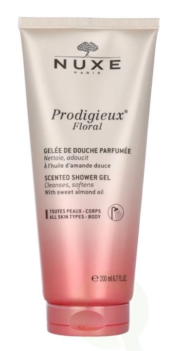 Nuxe Prodigieux Floral Scented Shower gel 200 ml i gruppen SKÖNHET & HÄLSA / Hudvård / Kroppsvård / Bad & Duschcreme hos TP E-commerce Nordic AB (C37960)