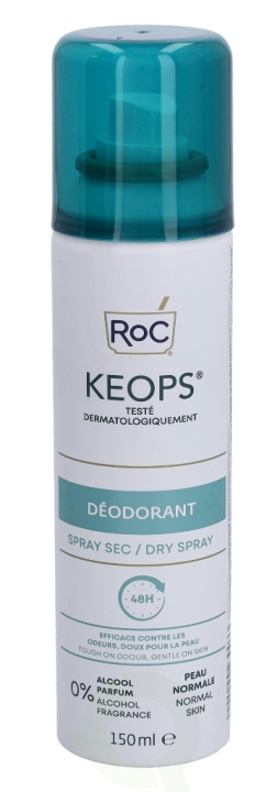 ROC Keops Deo Spray - Dry 150 ml i gruppen SKÖNHET & HÄLSA / Doft & Parfym / Deodorant / Deo för henne hos TP E-commerce Nordic AB (C37981)