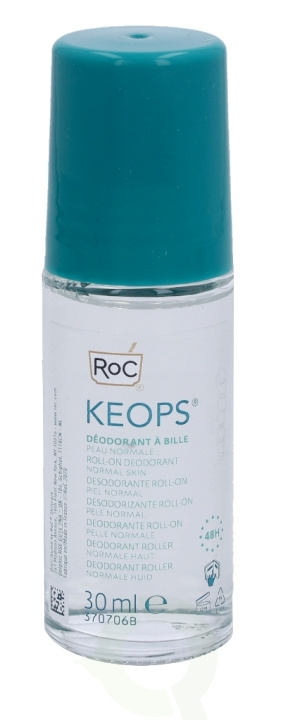 ROC Keops Deo Roll-On - Normal Skin 30 ml i gruppen SKÖNHET & HÄLSA / Doft & Parfym / Deodorant / Deo för henne hos TP E-commerce Nordic AB (C37982)