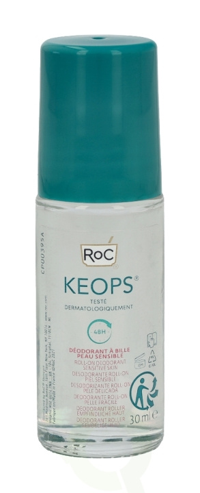 ROC Keops Deo Roll-On - Sensitive Skin 30 ml i gruppen SKÖNHET & HÄLSA / Doft & Parfym / Deodorant / Deo för henne hos TP E-commerce Nordic AB (C37984)