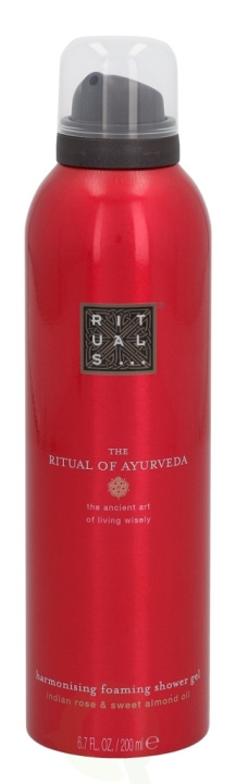 Rituals Ayurveda Foaming Shower Gel 200 ml i gruppen SKÖNHET & HÄLSA / Hudvård / Kroppsvård / Bad & Duschcreme hos TP E-commerce Nordic AB (C37993)