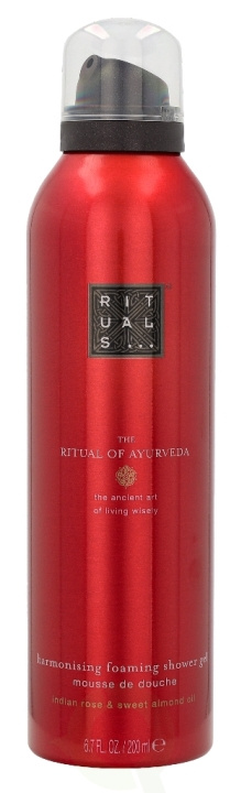 Rituals Ayurveda Foaming Shower Gel 200 ml i gruppen SKÖNHET & HÄLSA / Hudvård / Kroppsvård / Bad & Duschcreme hos TP E-commerce Nordic AB (C37994)