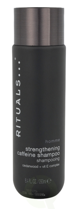 Rituals Homme Strengthening Caffeine Shampoo 250 ml i gruppen SKÖNHET & HÄLSA / Hår & Styling / Hårvårdsprodukter / Schampo hos TP E-commerce Nordic AB (C38006)