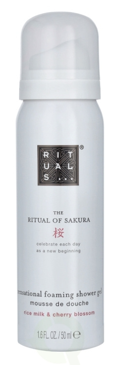 Rituals Sakura Zensational Foaming Shower Gel 50 ml i gruppen SKÖNHET & HÄLSA / Hudvård / Kroppsvård / Bad & Duschcreme hos TP E-commerce Nordic AB (C38009)