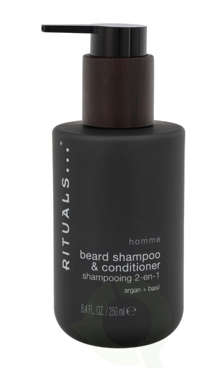 Rituals Homme 2-In-1 Beard Shampoo & Conditioner 250 ml i gruppen SKÖNHET & HÄLSA / Hår & Styling / Hårvårdsprodukter / Schampo hos TP E-commerce Nordic AB (C38012)