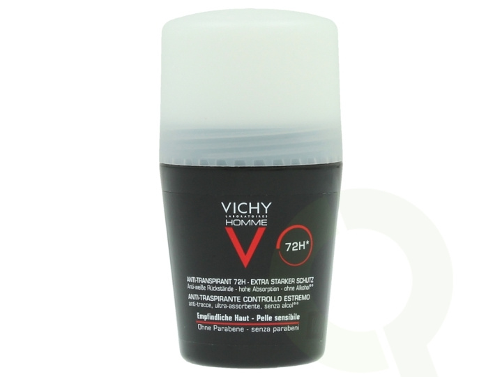 Vichy Homme Roll On Deodorant Sensitive Skin 72H 50 ml i gruppen SKÖNHET & HÄLSA / Doft & Parfym / Deodorant / Deo för honom hos TP E-commerce Nordic AB (C38043)