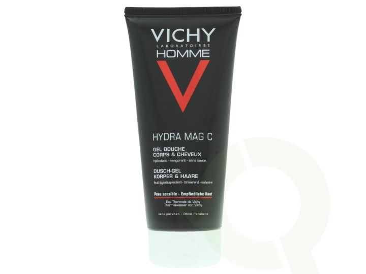 Vichy Homme Hydra Mag C Shower Gel Body And Hair 200 ml i gruppen SKÖNHET & HÄLSA / Hudvård / Kroppsvård / Bad & Duschcreme hos TP E-commerce Nordic AB (C38053)