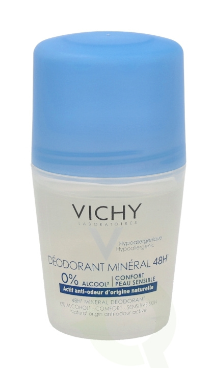 Vichy 48H Mineral Deodorant Roll-On 50 ml i gruppen SKÖNHET & HÄLSA / Doft & Parfym / Deodorant / Deo för henne hos TP E-commerce Nordic AB (C38056)