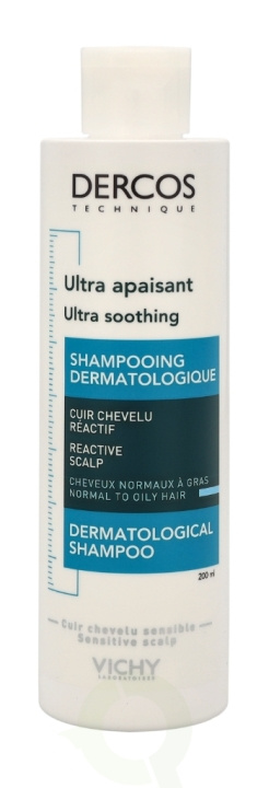 Vichy Dercos Ultra Soothing Shampoo 200 ml i gruppen SKÖNHET & HÄLSA / Hår & Styling / Hårvårdsprodukter / Schampo hos TP E-commerce Nordic AB (C38058)