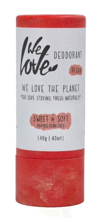 We Love The Planet Deo Stick 48 gr i gruppen SKÖNHET & HÄLSA / Doft & Parfym / Deodorant / Deo för henne hos TP E-commerce Nordic AB (C38084)