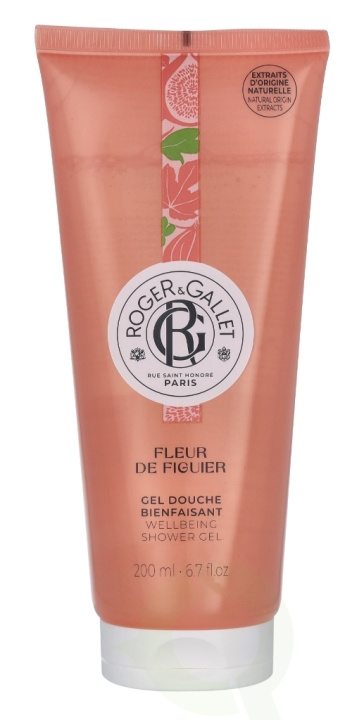 Roger & Gallet Fleur De Figuier Shower Gel 200 ml i gruppen SKÖNHET & HÄLSA / Hudvård / Kroppsvård / Bad & Duschcreme hos TP E-commerce Nordic AB (C38096)