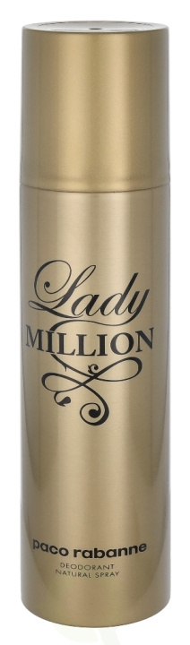 Paco Rabanne Lady Million Deo Spray 150 ml i gruppen SKÖNHET & HÄLSA / Doft & Parfym / Deodorant / Deo för henne hos TP E-commerce Nordic AB (C38130)