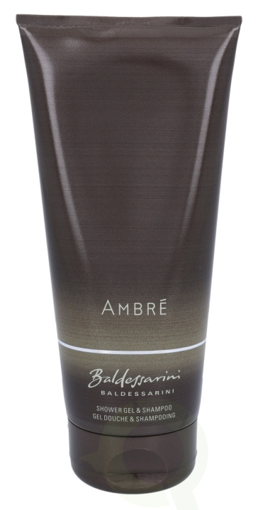 Baldessarini Ambre Men Shower Gel & Shampoo 200 ml i gruppen SKÖNHET & HÄLSA / Hår & Styling / Hårvårdsprodukter / Schampo hos TP E-commerce Nordic AB (C38159)
