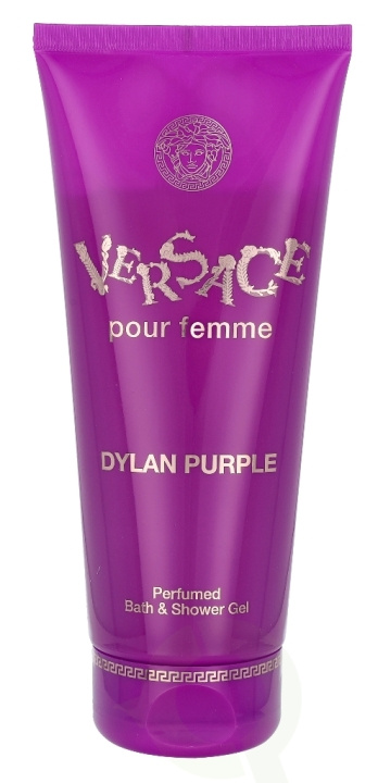 Versace Dylan Purple Pour Femme Perfumed Bath & Shower Gel 200 ml i gruppen SKÖNHET & HÄLSA / Hudvård / Kroppsvård / Bad & Duschcreme hos TP E-commerce Nordic AB (C38214)