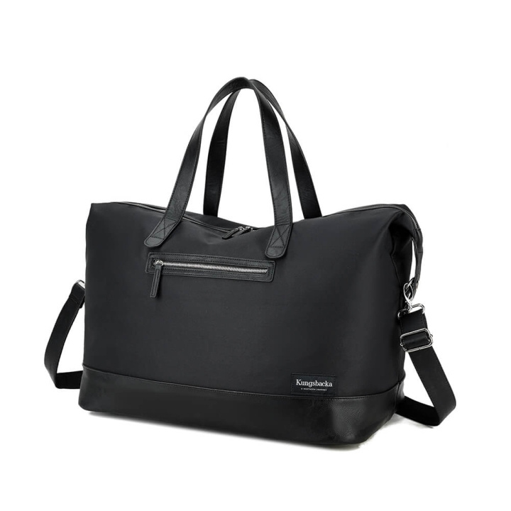 KUNGSBACKA Weekend Bag Ludvig Black 40L i gruppen SPORT, FRITID & HOBBY / Resetillbehör / Ryggsäckar & Väskor hos TP E-commerce Nordic AB (C38296)