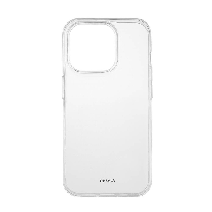Onsala Mobilskal Återvunnen TPU Transparent - iPhone 15 Pro i gruppen SMARTPHONE & SURFPLATTOR / Mobilskydd / Apple / iPhone 15 hos TP E-commerce Nordic AB (C38334)