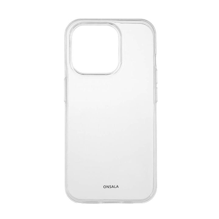 ONSALA Mobilskal Återvunnen TPU Transparent - iPhone 15 Pro i gruppen SMARTPHONE & SURFPLATTOR / Mobilskydd / Apple / iPhone 15 hos TP E-commerce Nordic AB (C38334)