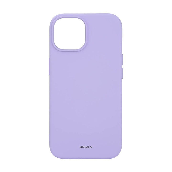 Onsala Mobilskal Silikon MagSeries Purple - iPhone 15 i gruppen SMARTPHONE & SURFPLATTOR / Mobilskydd / Apple / iPhone 15 hos TP E-commerce Nordic AB (C38351)