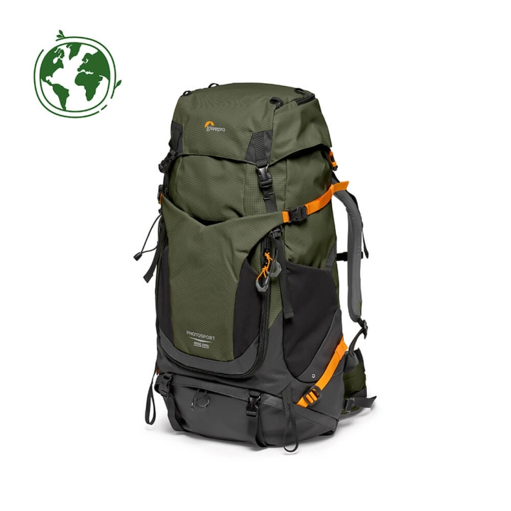 Lowepro Backpack PhotoSport Pro 55L AW IV M-L Dark Green i gruppen HEMELEKTRONIK / Foto & Video / Fotoutrustning / Kameraväskor hos TP E-commerce Nordic AB (C38358)