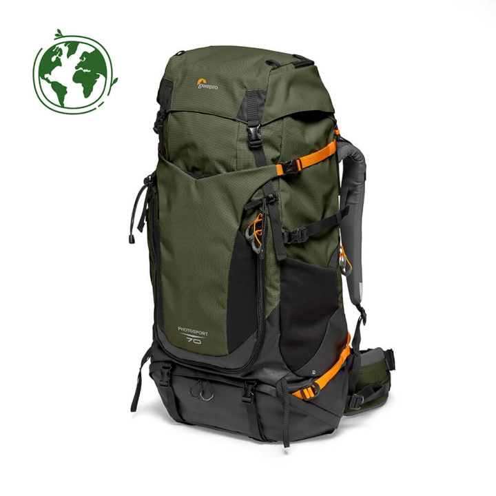 Lowepro Ryggsäck PhotoSport PRO 70L AW IV M-L Mörkgrön i gruppen HEMELEKTRONIK / Foto & Video / Fotoutrustning / Kameraväskor hos TP E-commerce Nordic AB (C38360)