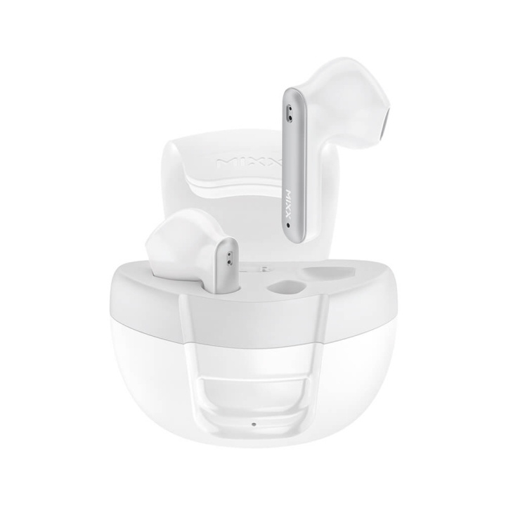 MIXX Hörlurar Solo 2 In-Ear TWS Vit i gruppen HEMELEKTRONIK / Ljud & Bild / Hörlurar & Tillbehör / Hörlurar hos TP E-commerce Nordic AB (C38384)