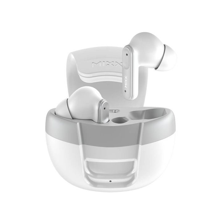 MIXX Hörlurar Solo 3 In-Ear TWS Vit i gruppen HEMELEKTRONIK / Ljud & Bild / Hörlurar & Tillbehör / Hörlurar hos TP E-commerce Nordic AB (C38386)