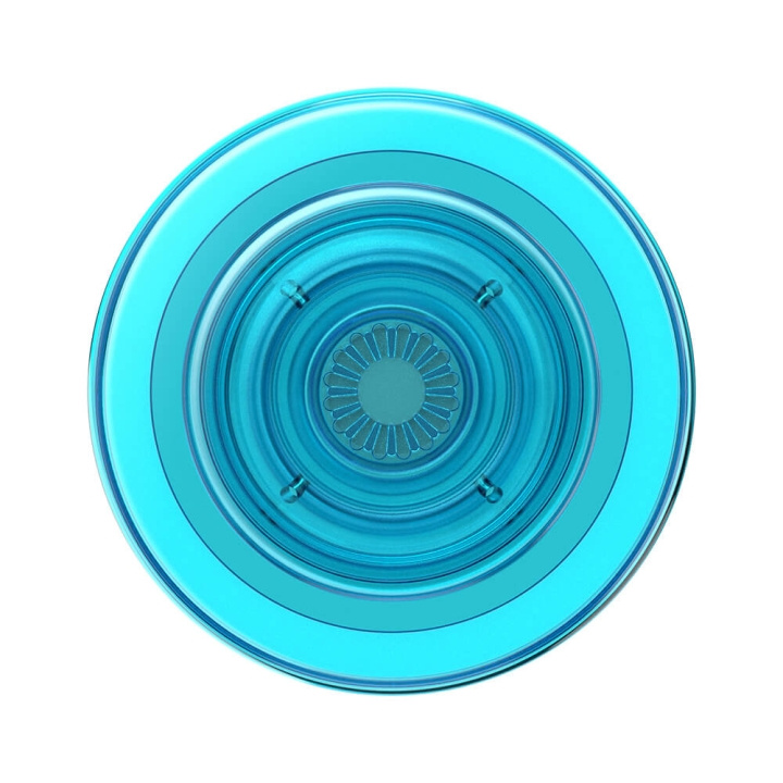 PopSockets PopGrip för Magsafe Electric Blue Translucent i gruppen SMARTPHONE & SURFPLATTOR / Övriga tillbehör / Popsockets hos TP E-commerce Nordic AB (C38397)