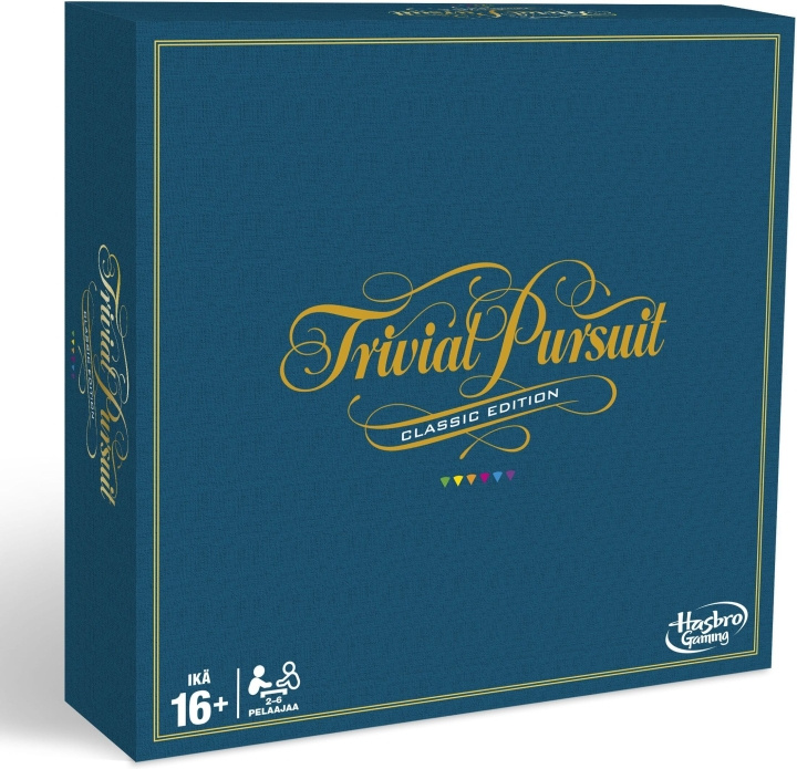Hasbro Trivial Pursuit-spel, Classic Edition FI i gruppen LEKSAKER, BARN- & BABYPRODUKTER / Leksaker / Sällskapsspel / Familjespel hos TP E-commerce Nordic AB (C38452)