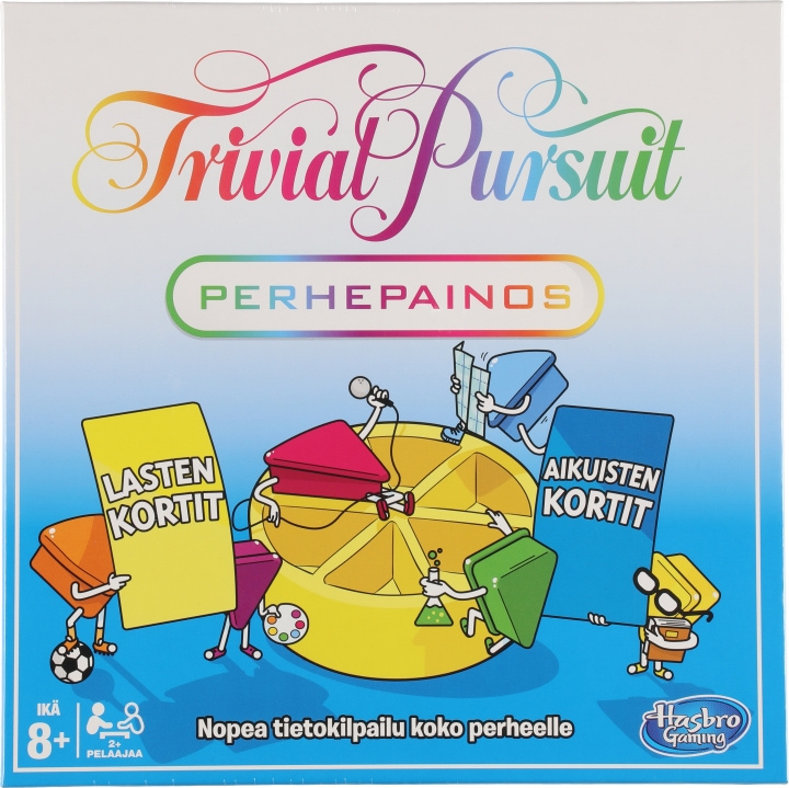 Hasbro Trivial Pursuit Family Edition triviaspel, 2017 FI i gruppen LEKSAKER, BARN- & BABYPRODUKTER / Leksaker / Sällskapsspel / Familjespel hos TP E-commerce Nordic AB (C38456)